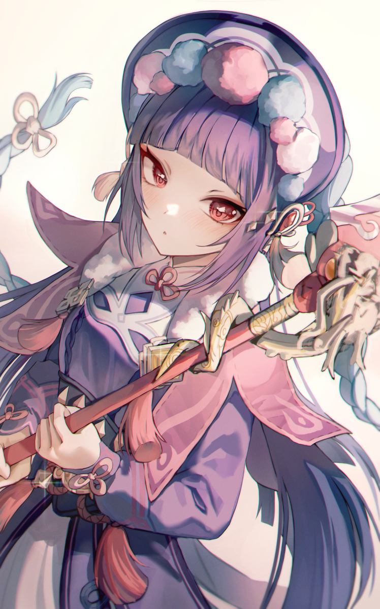 This is a pixiv picture whose title is 💜💜.