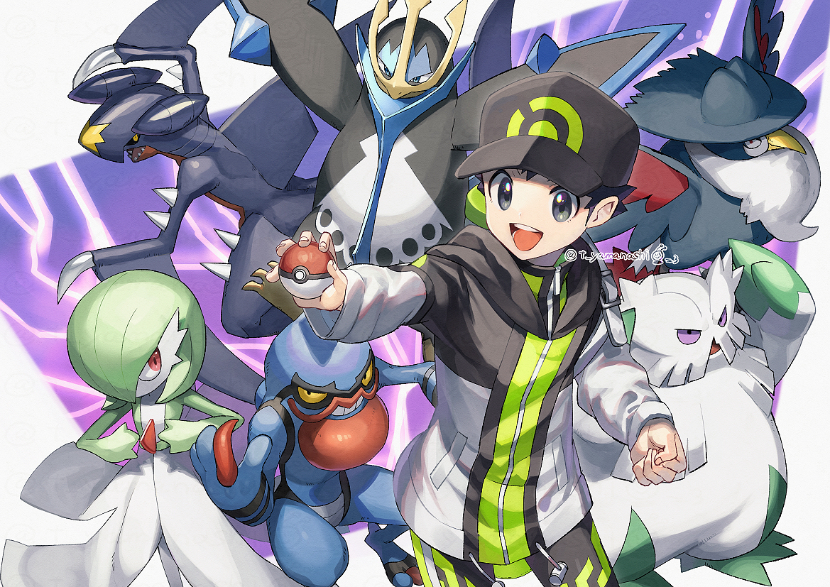 This is a pixiv picture whose title is ポケットモンスターBDSP　初殿堂入りメンツ.