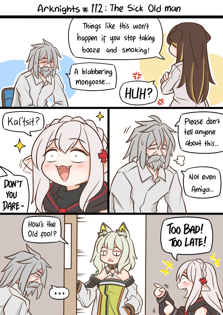 This is a pixiv picture whose title is Arknights #112 - #113.