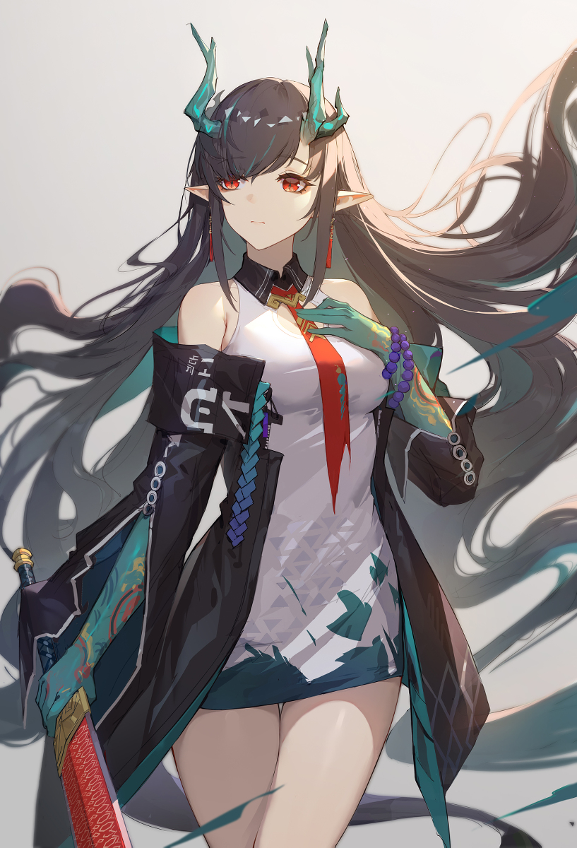 This is a pixiv picture whose title is 夕.