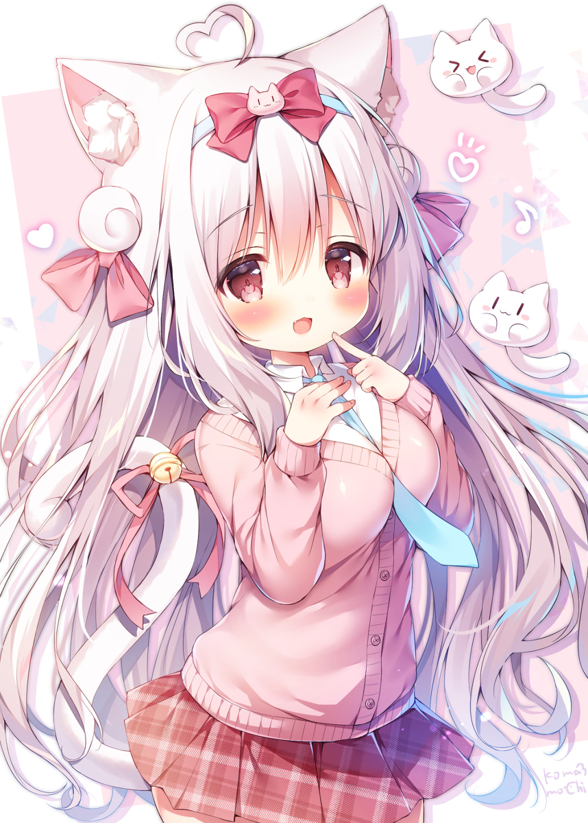 This is a pixiv picture whose title is 猫耳お姉ちゃん🐱.