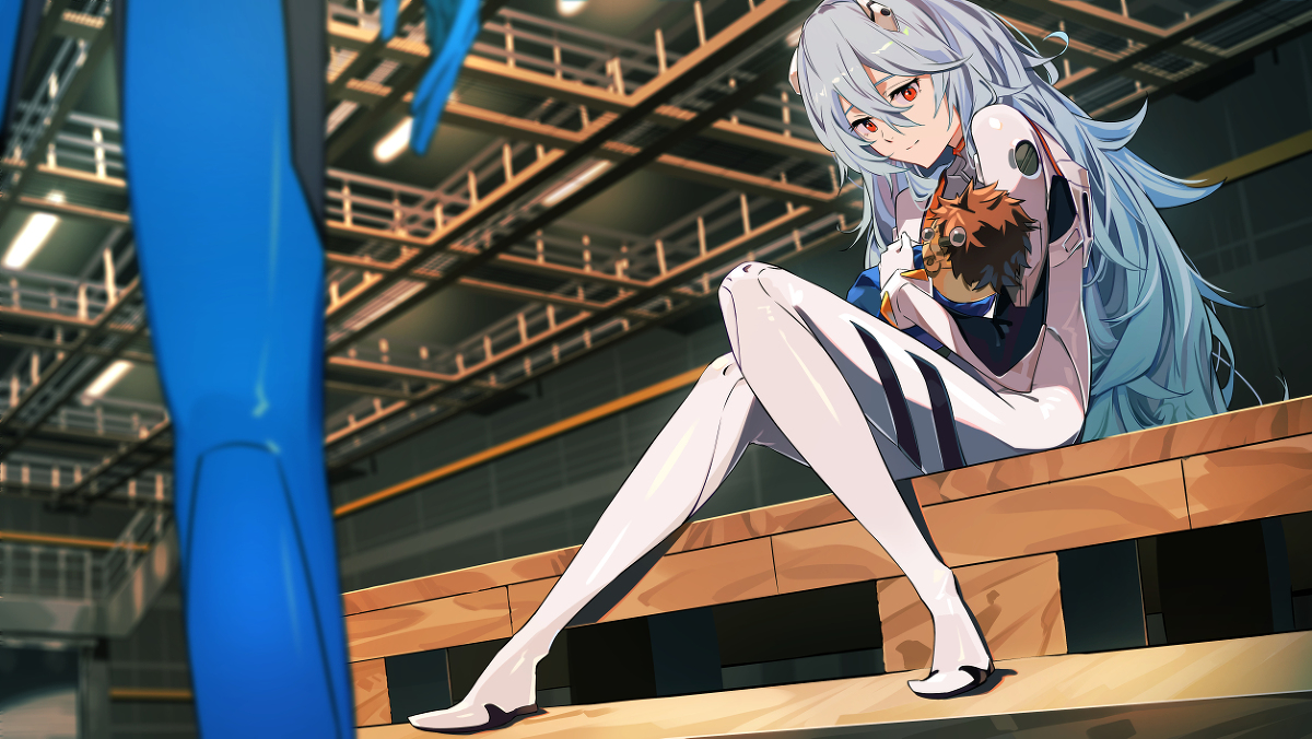 This is a pixiv picture whose title is シン・エヴァンゲリオン.