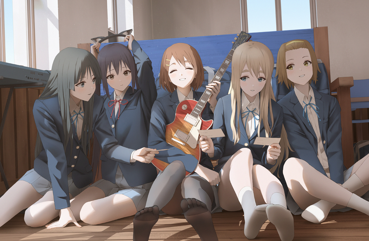 This is a pixiv picture whose title is けいおん！.