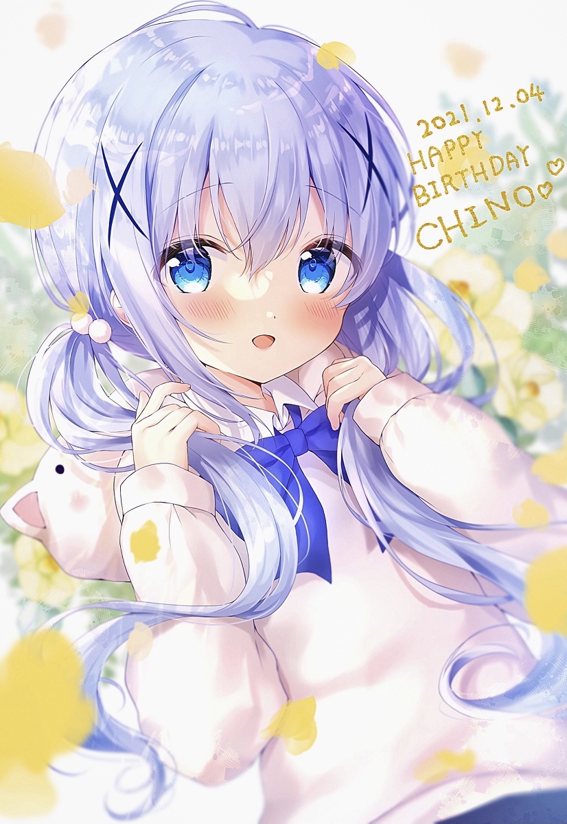 This is a pixiv picture whose title is チノちゃんお誕生日おめでとう！.