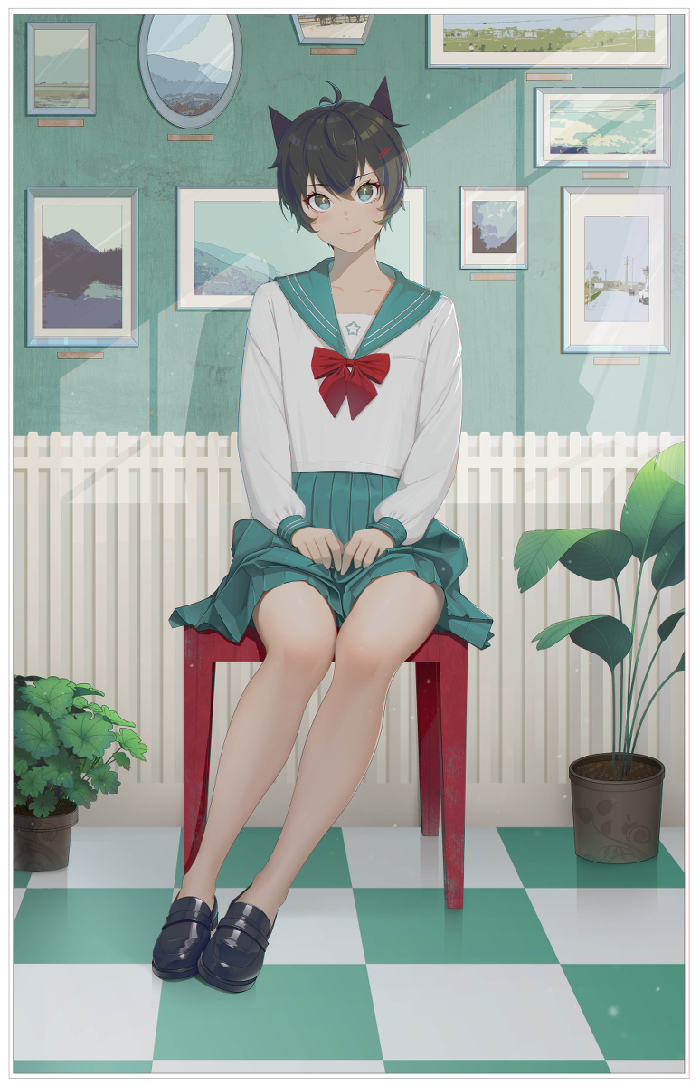 This is a pixiv picture whose title is 89.