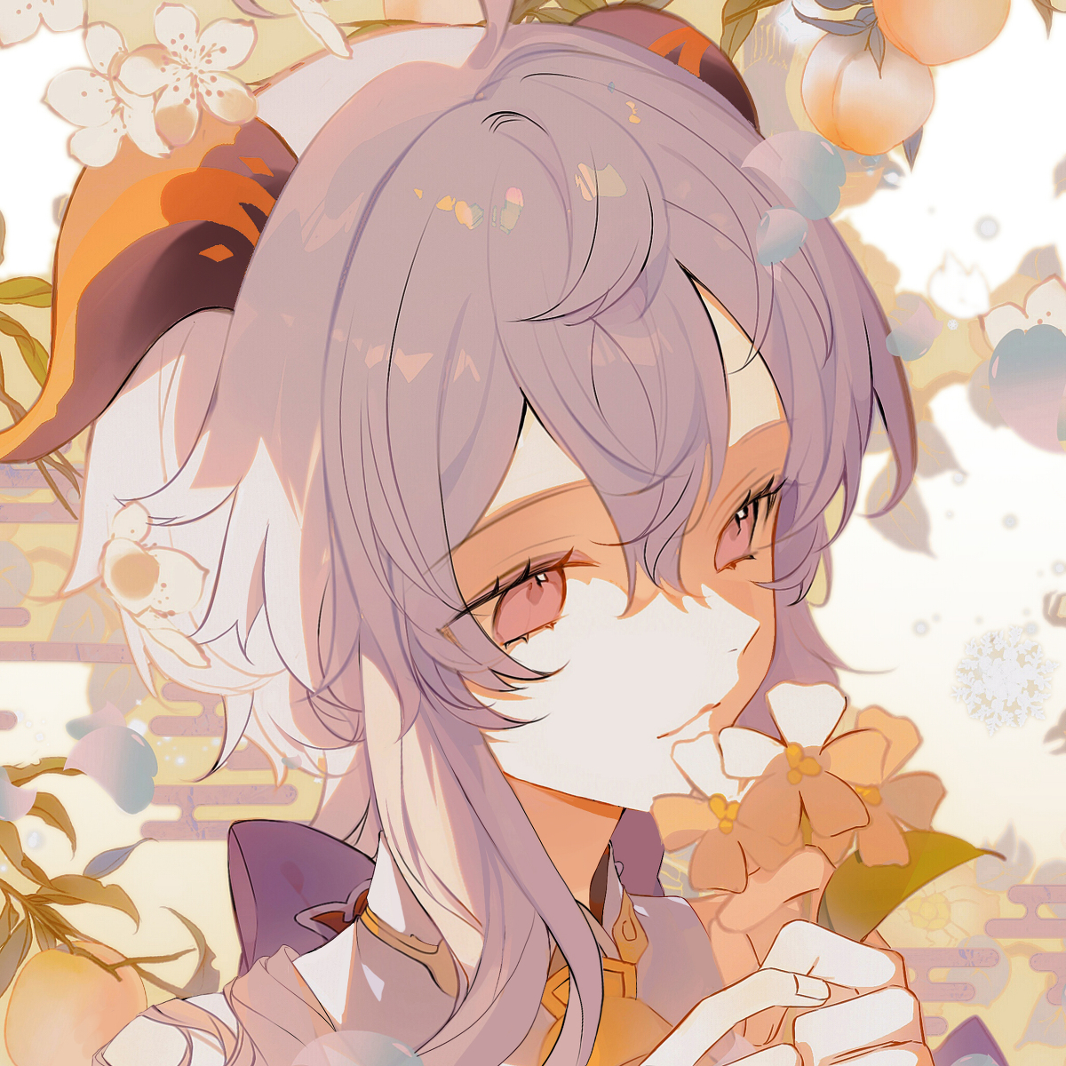 This is a pixiv picture whose title is ganyu.