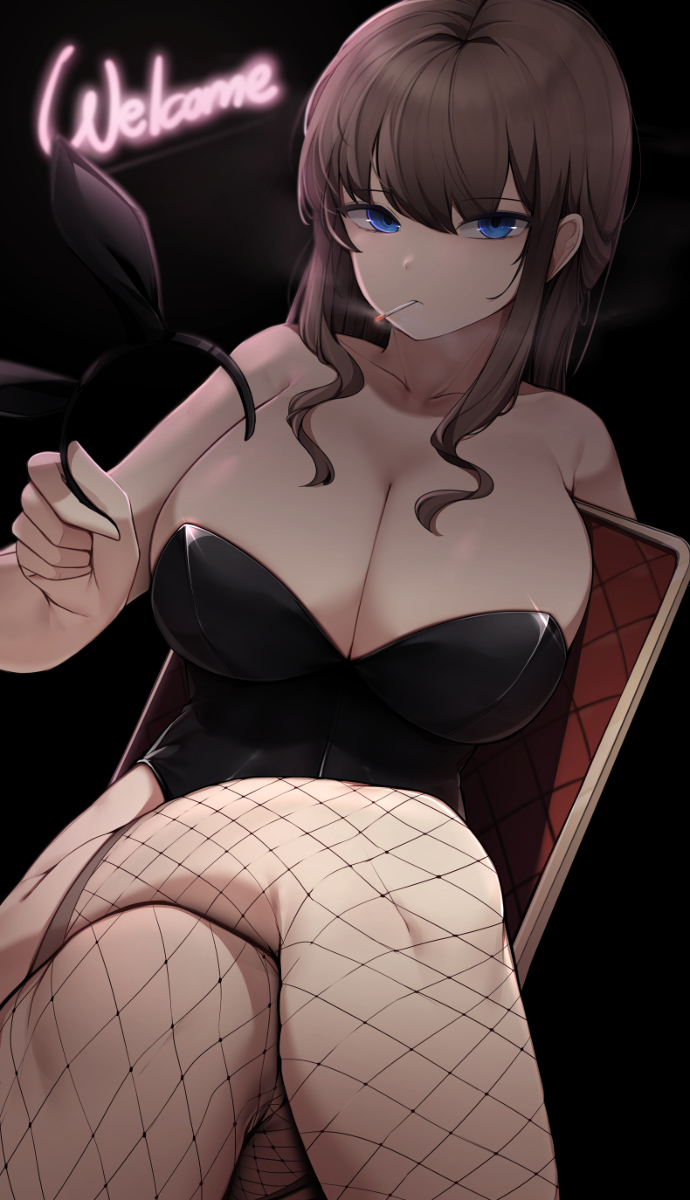 This is a pixiv picture whose title is バニーガール.