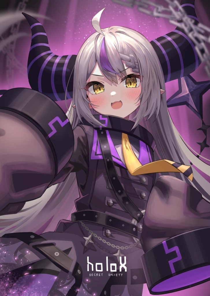 This is a pixiv picture whose title is 🛸💜.