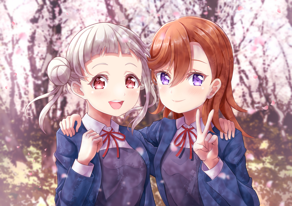 This is a pixiv picture whose title is 春のかのちぃ.