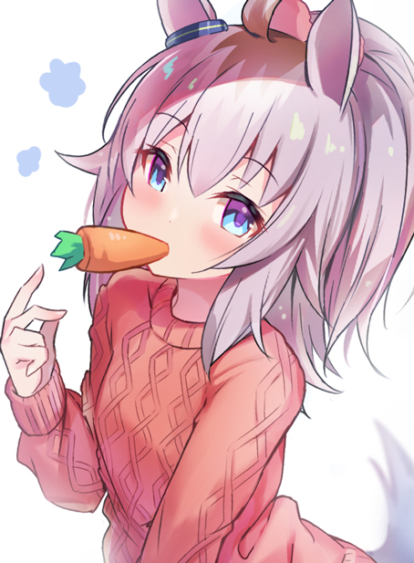 This is a pixiv picture whose title is 🥕.