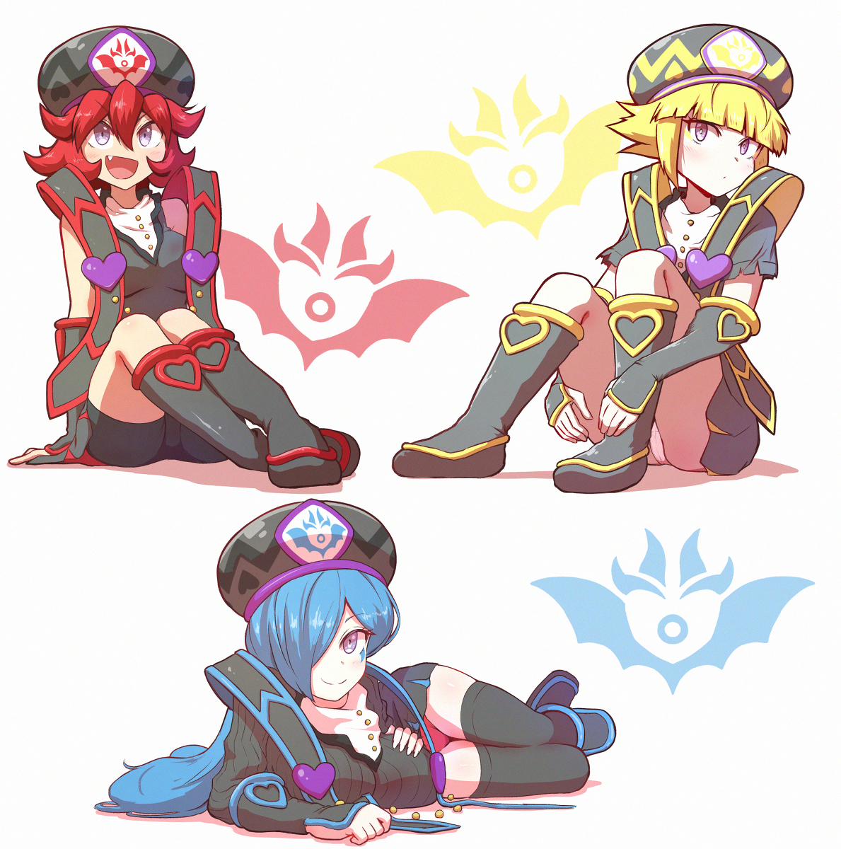 This is a pixiv picture whose title is ［擬人化］さんまかん.