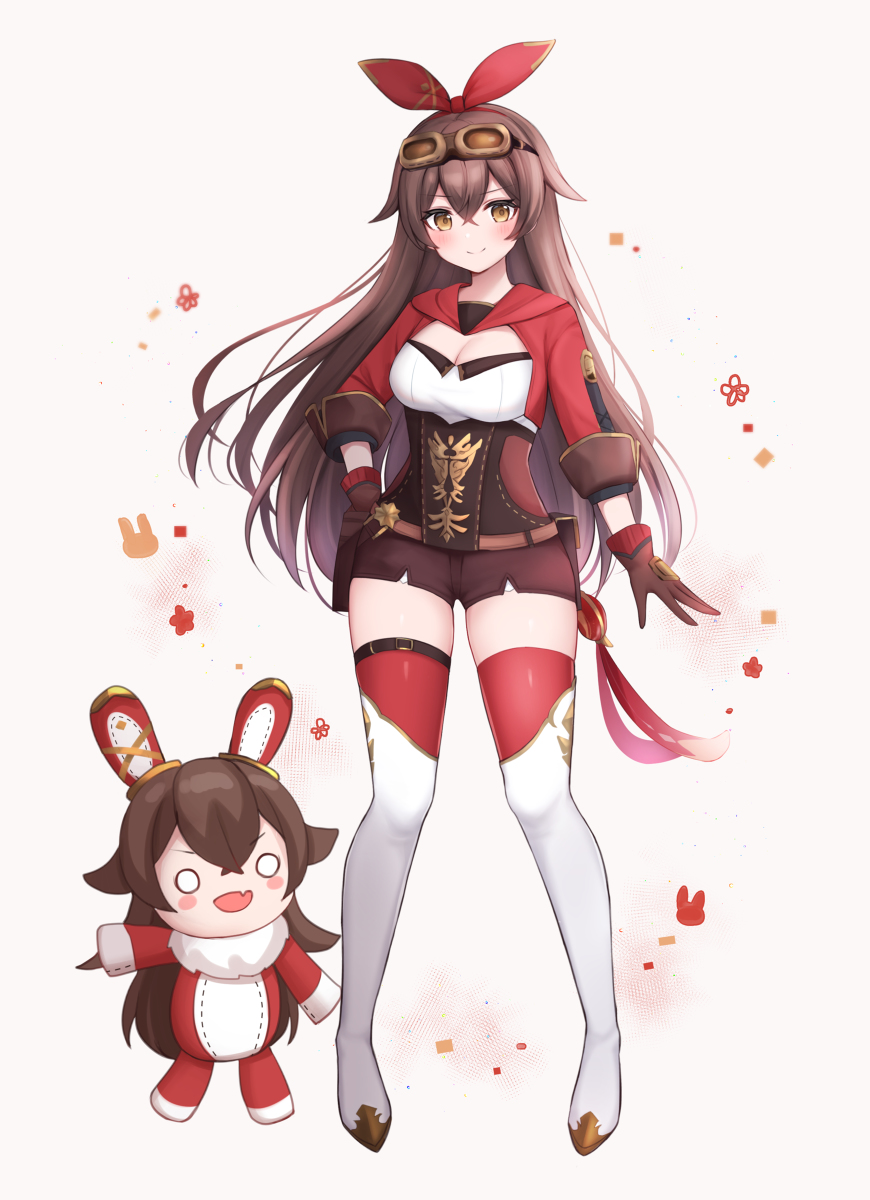 This is a pixiv picture whose title is アンバーちゃん.