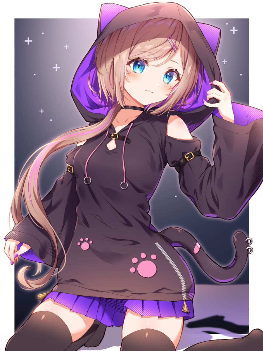 This is a pixiv picture whose title is パーカー.