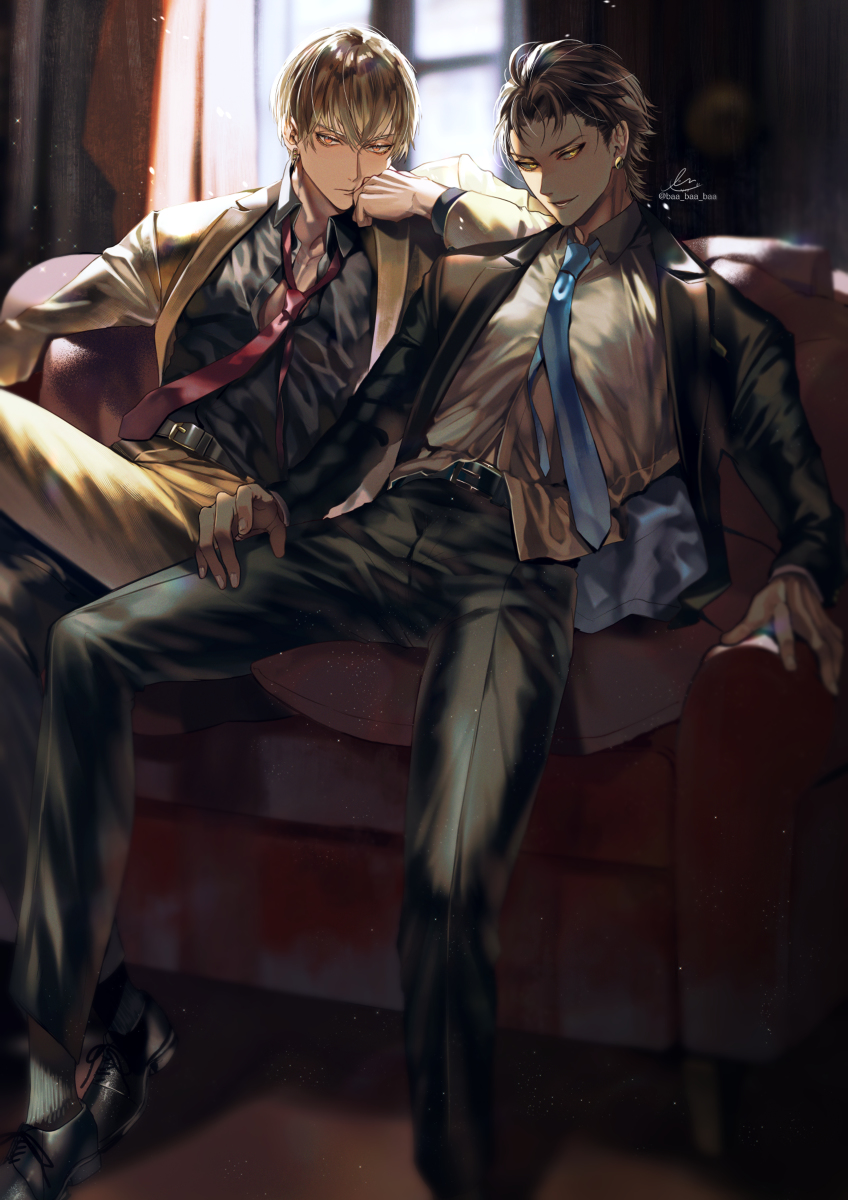 This is a pixiv picture whose title is 王の居る部屋.