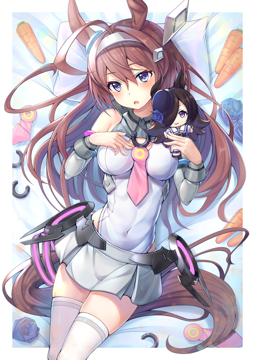 This is a pixiv picture whose title is ミホノブルボン.