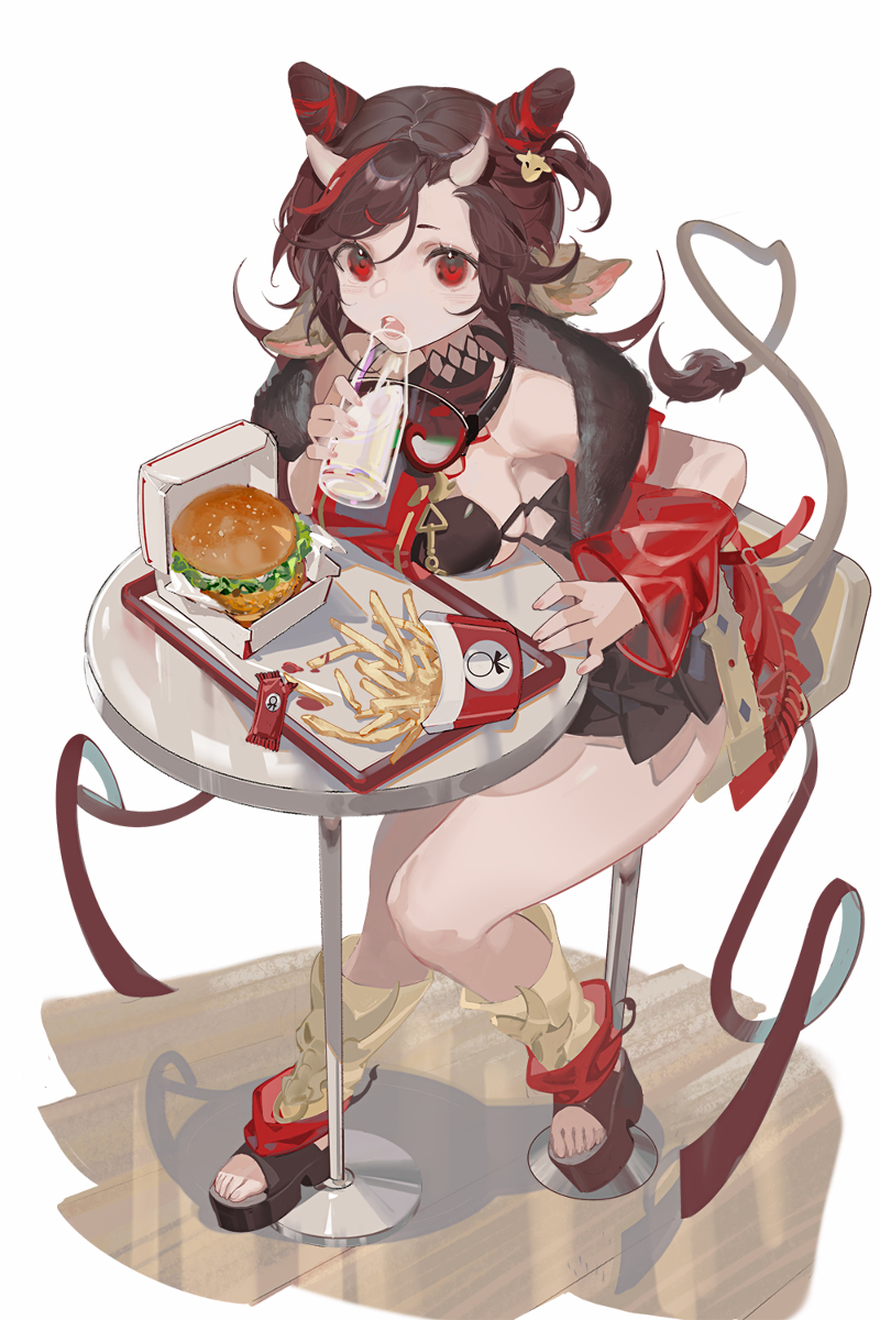 This is a pixiv picture whose title is 丑牛.
