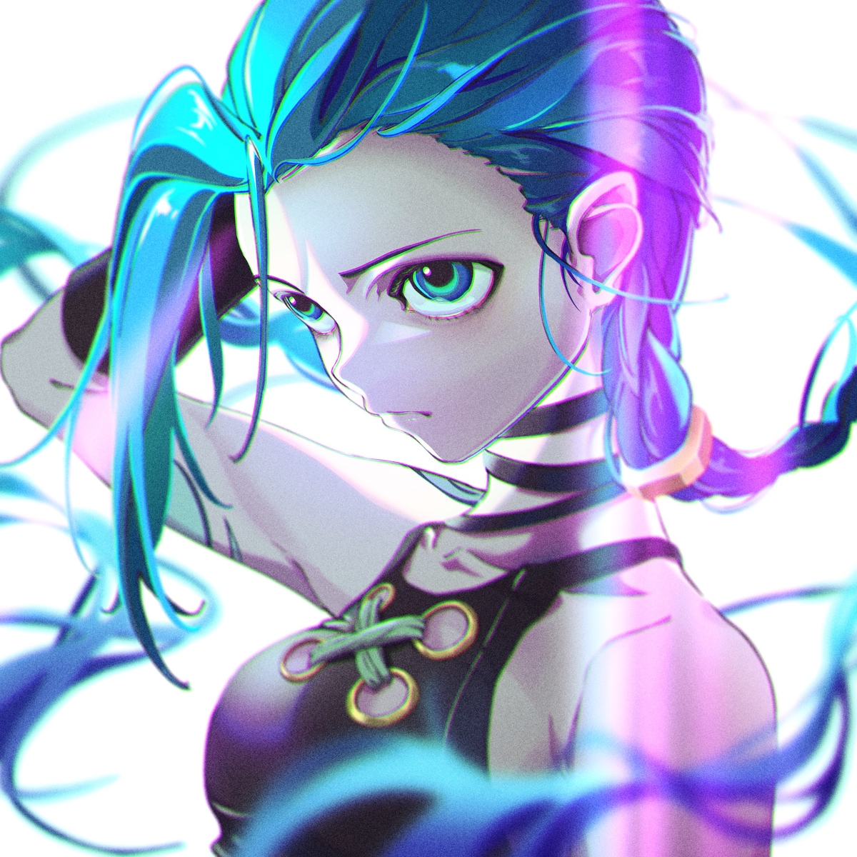 This is a pixiv picture whose title is Jinx.