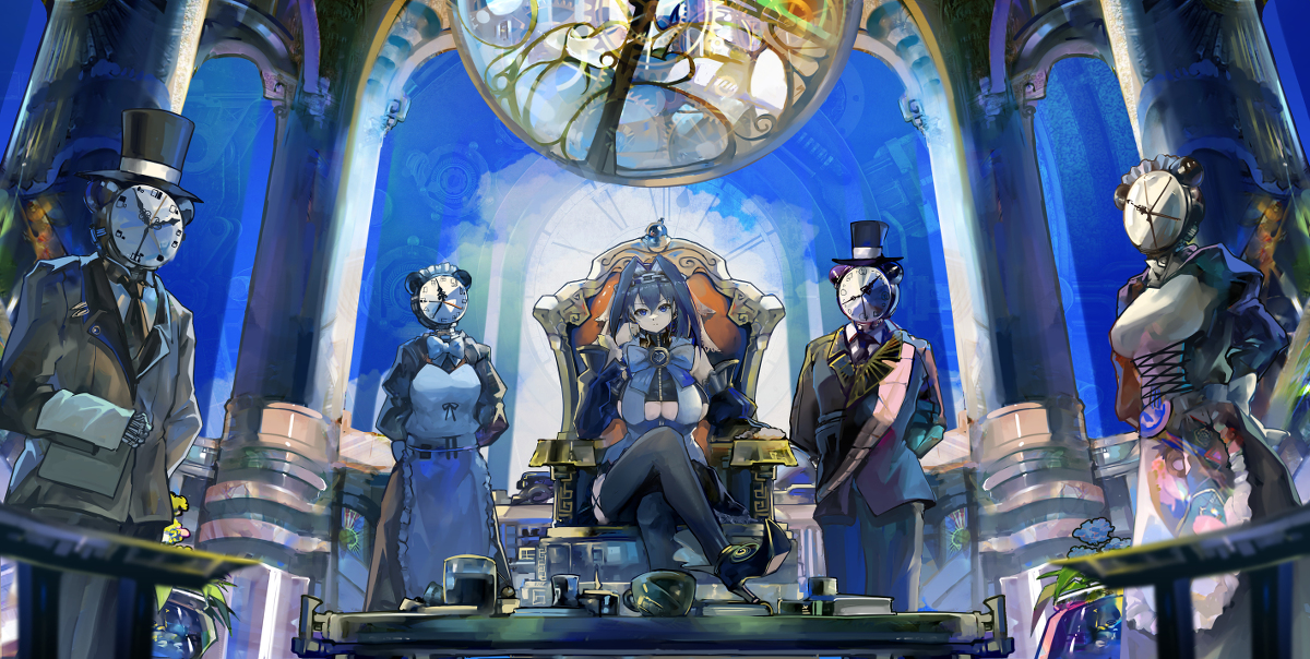 This is a pixiv picture whose title is Servant of Time.