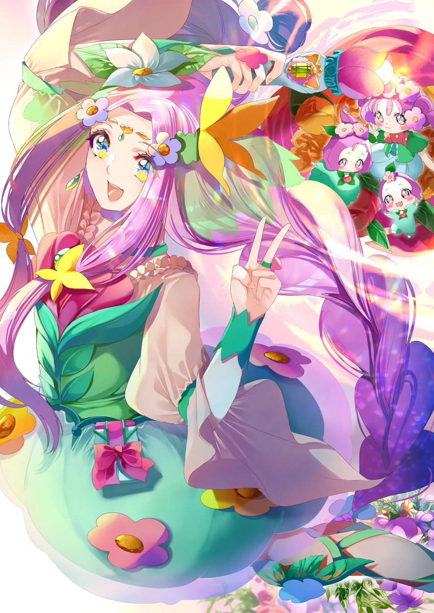 This is a pixiv picture whose title is キュアフェリーチェ.