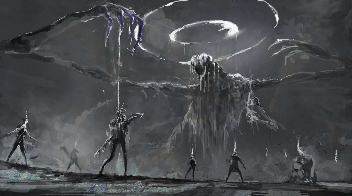 This is a pixiv picture whose title is NegaResurrection.
