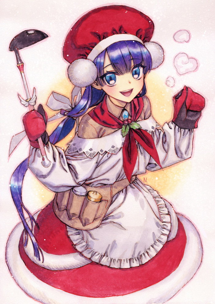 This is a pixiv picture whose title is サンタマルタ.