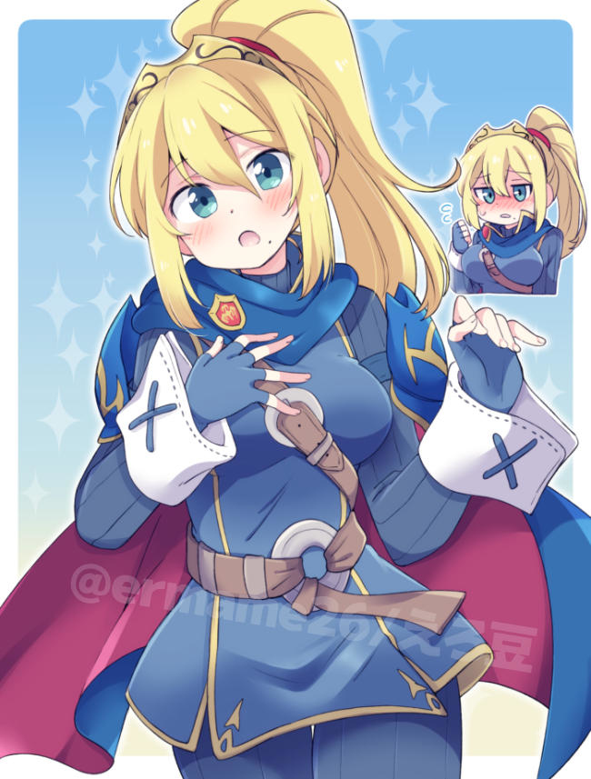 This is a pixiv picture whose title is 【Skeb】ゼロサムがルキナコス.