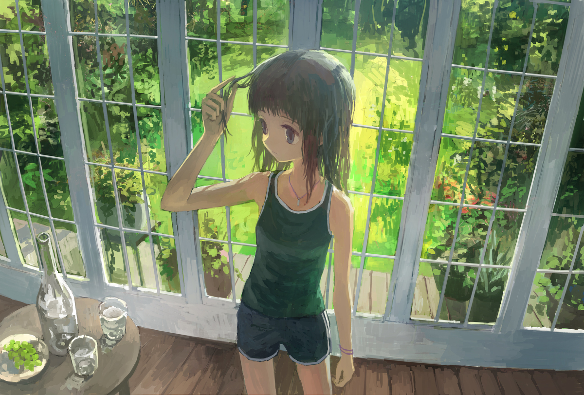 This is a pixiv picture whose title is garden.