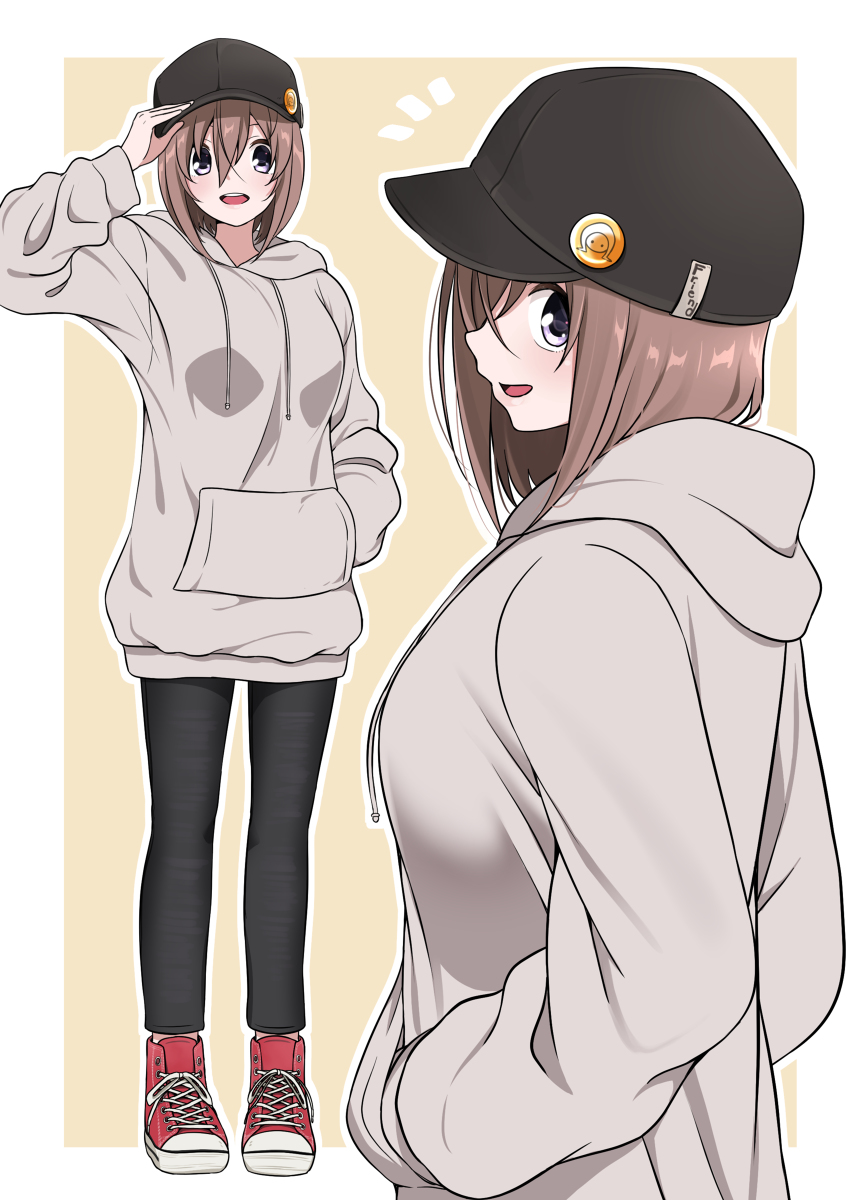 This is a pixiv picture whose title is 友達.