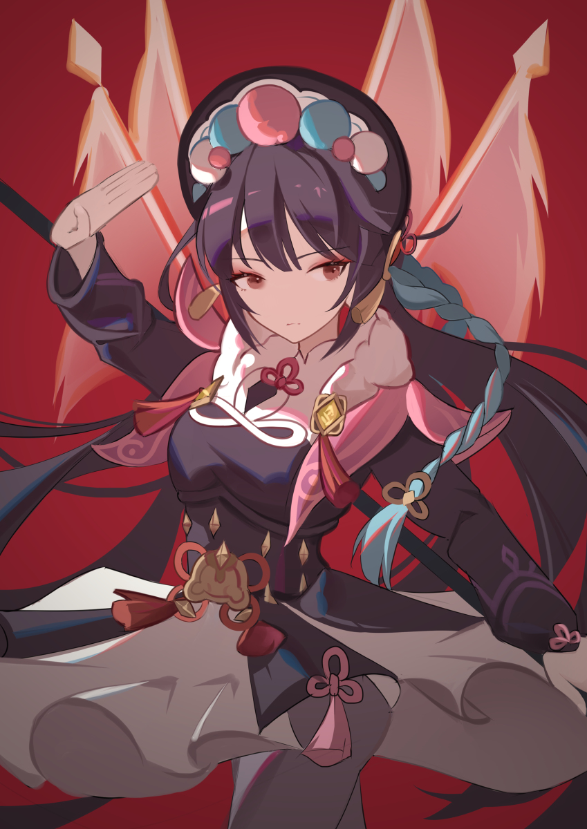 This is a pixiv picture whose title is 云堇.