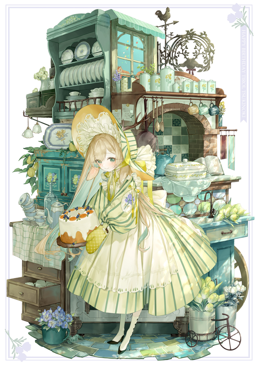 This is a pixiv picture whose title is 【お仕事】月野木ちろるちゃん.