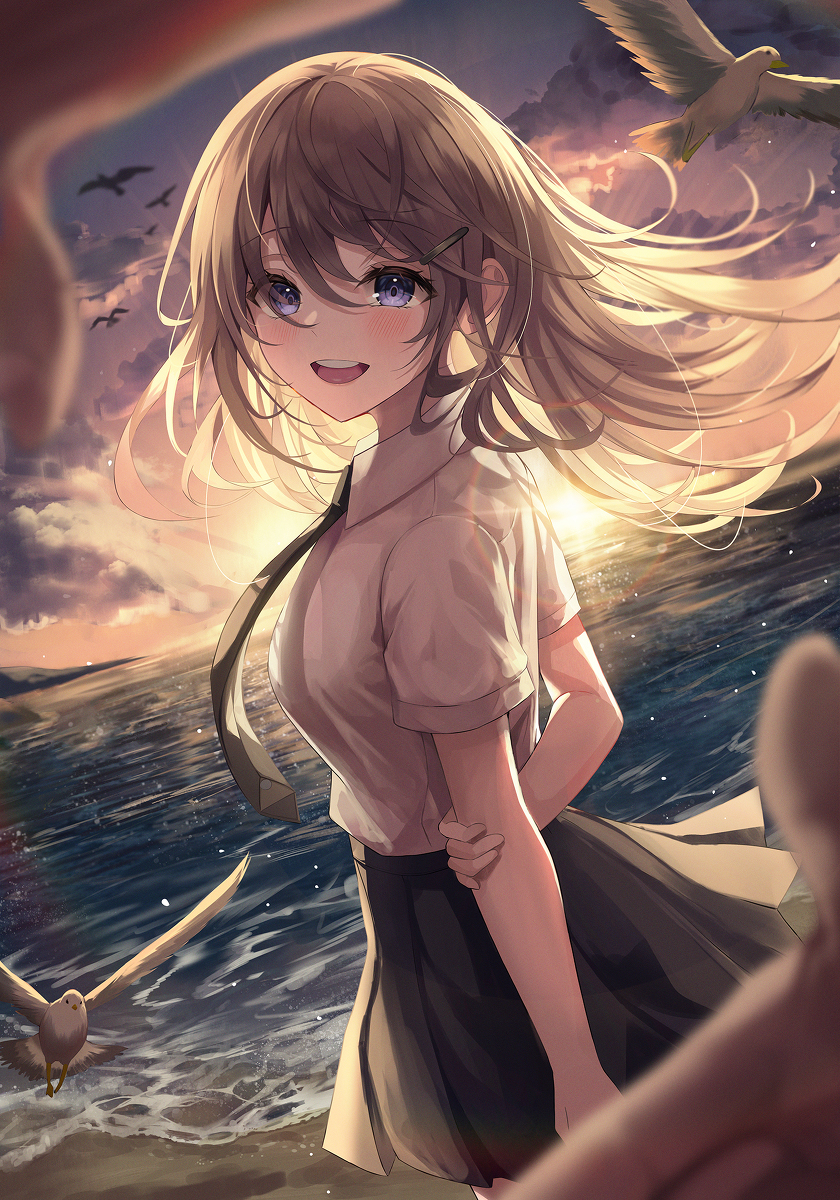 This is a pixiv picture whose title is 絶景だね....
