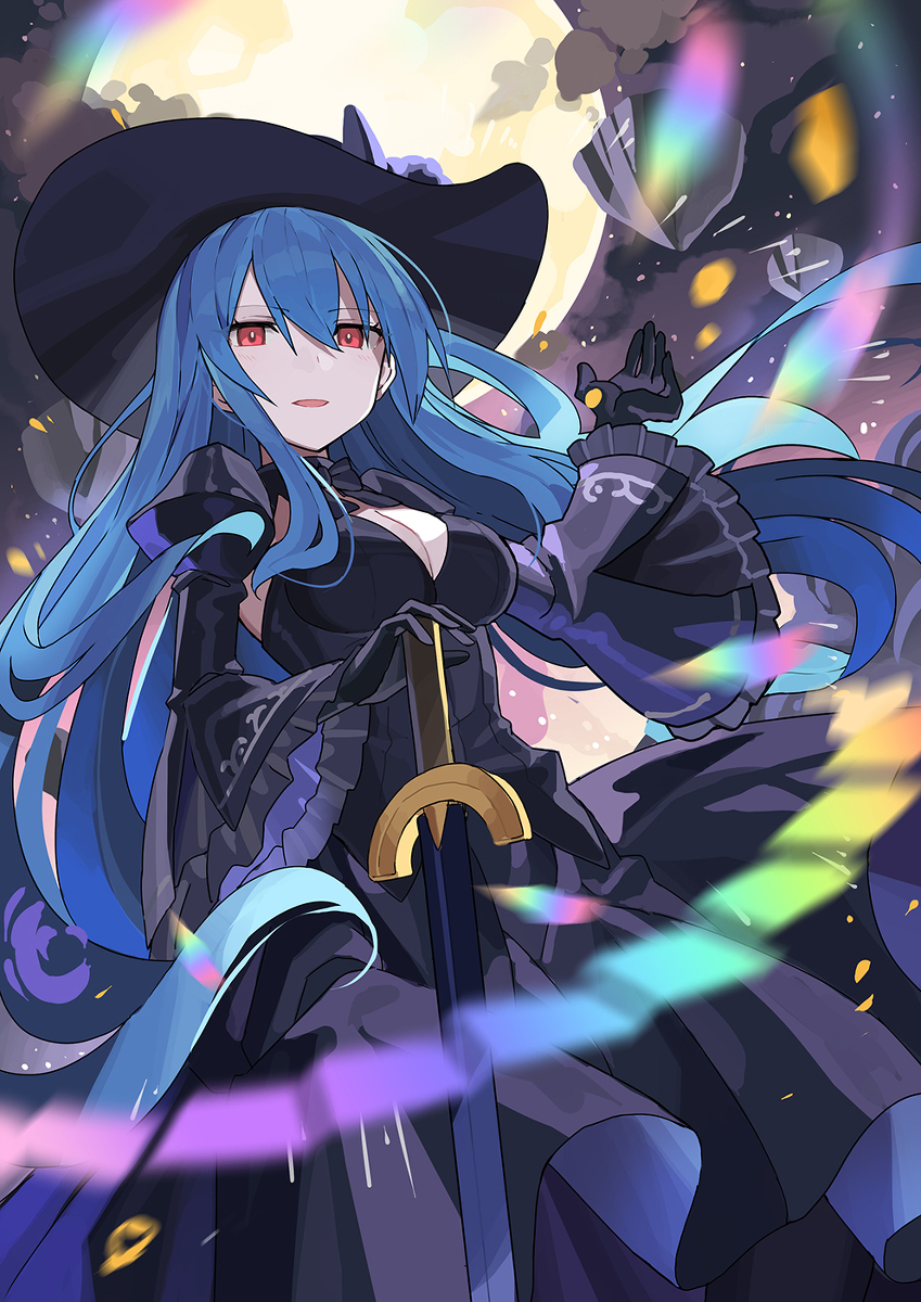 This is a pixiv picture whose title is 堕天子.