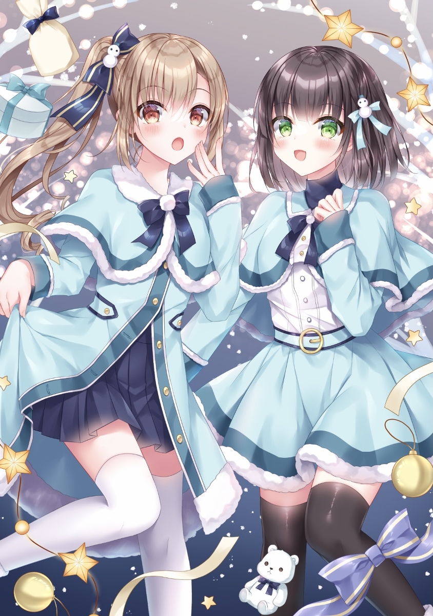 This is a pixiv picture whose title is ❄️🌟.