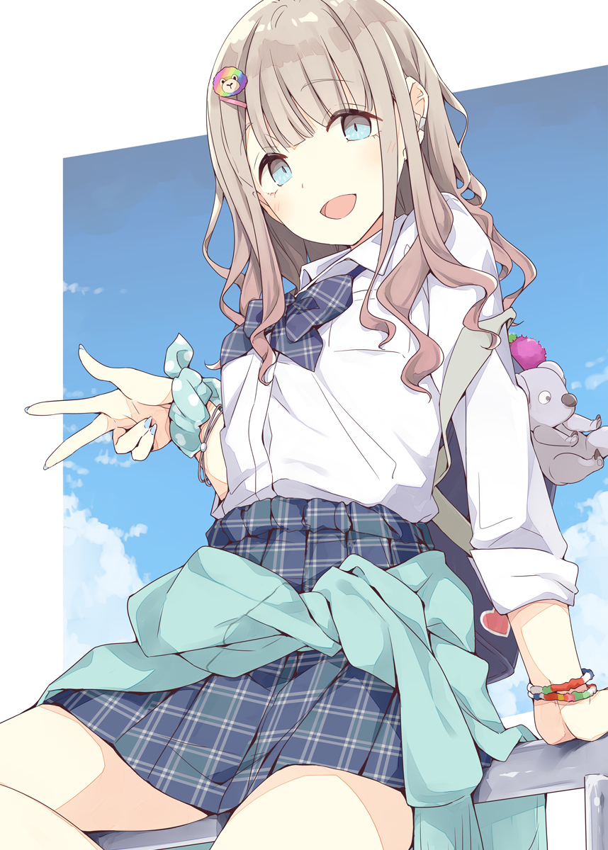 This is a pixiv picture whose title is ギャルあさひ.