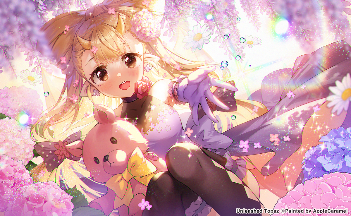 This is a pixiv picture whose title is Topaz.
