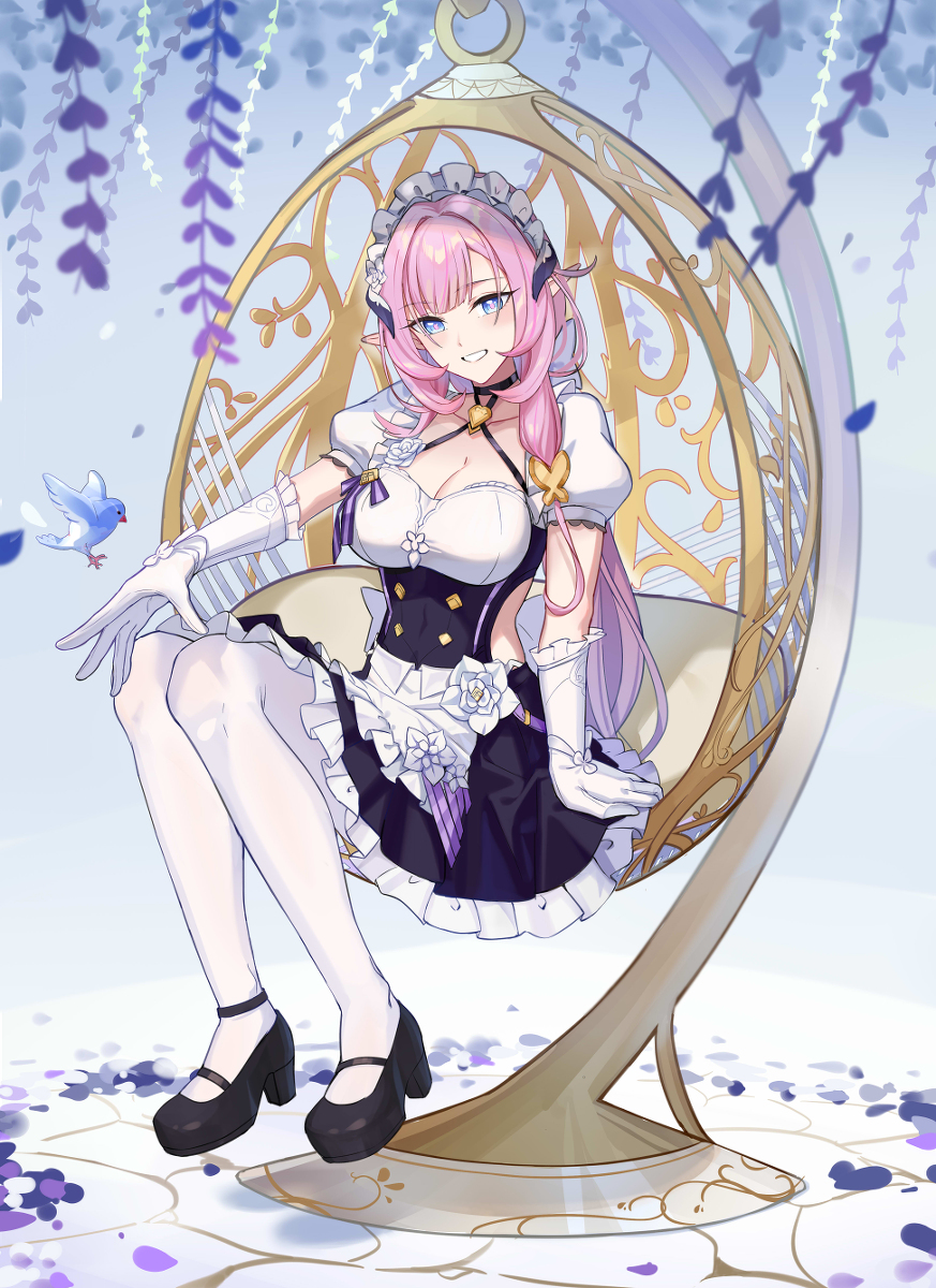 This is a pixiv picture whose title is Elysia.