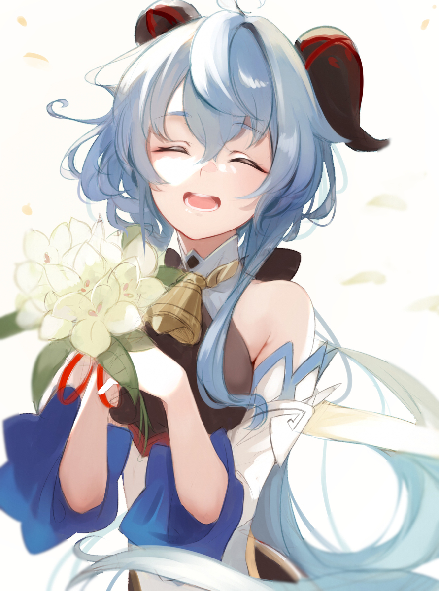 This is a pixiv picture whose title is 甘雨ちゃん.