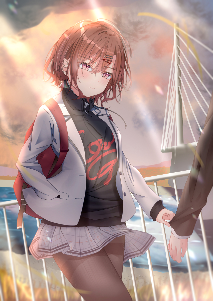 This is a pixiv picture whose title is 「こんな感情、知りたくなかった」.