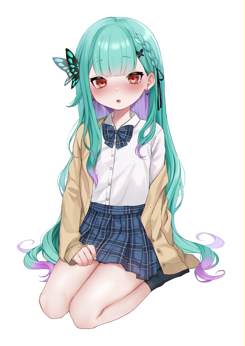 This is a pixiv picture whose title is 膝枕してもいいけど….
