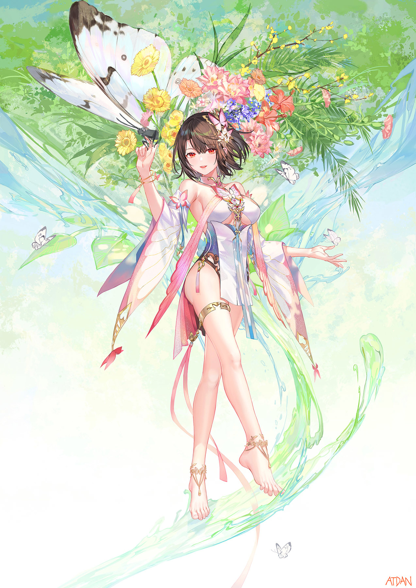 This is a pixiv picture whose title is Flower.