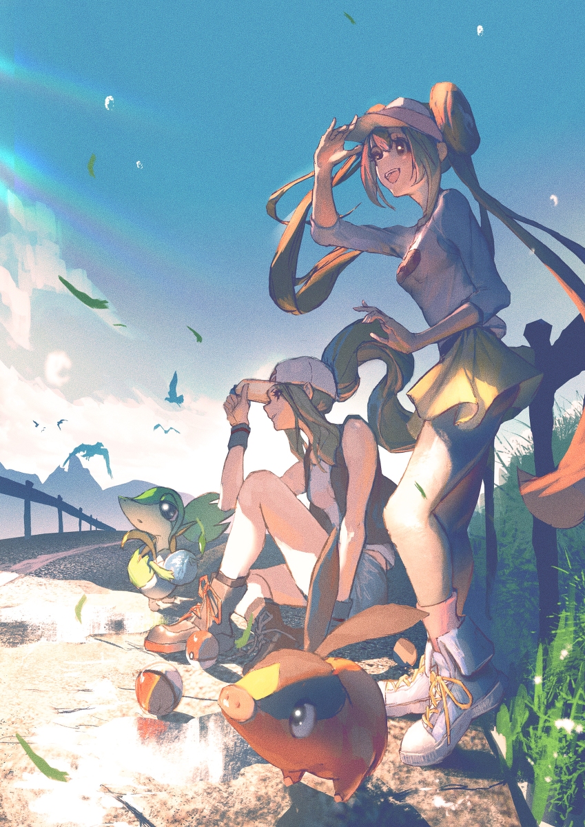 This is a pixiv picture whose title is 冒険の始まり.