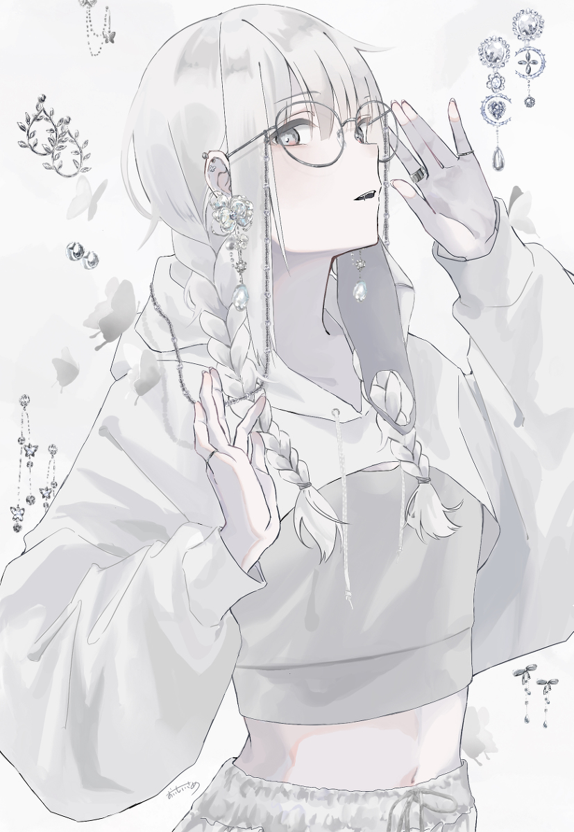 This is a pixiv picture whose title is 🤍.