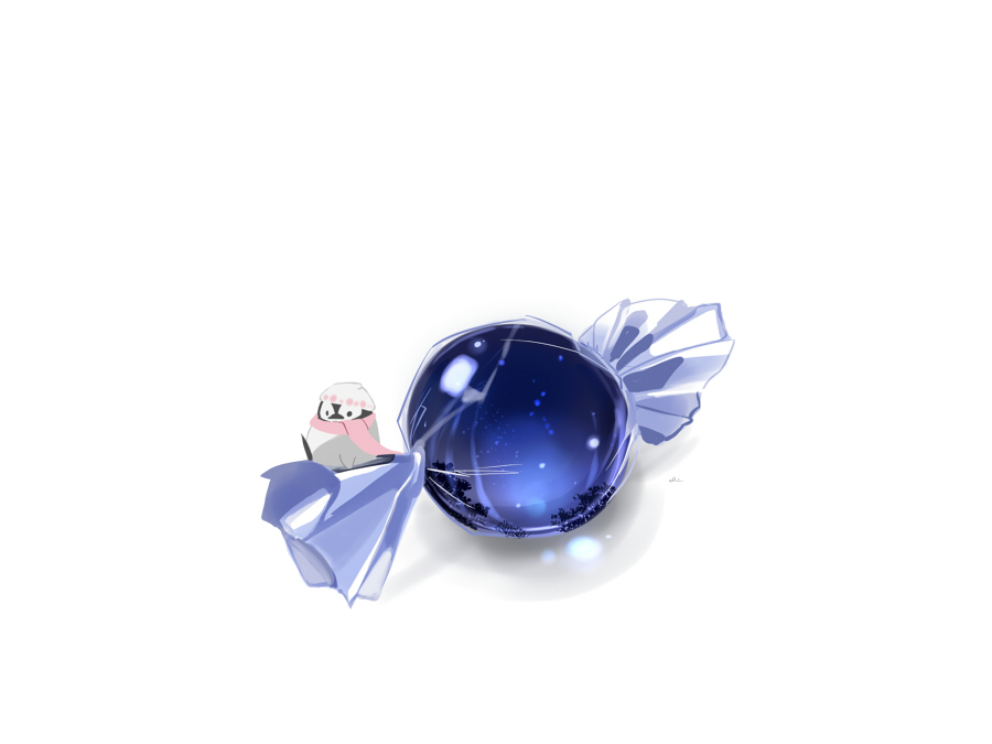 This is a pixiv picture whose title is 夜空キャンディ.