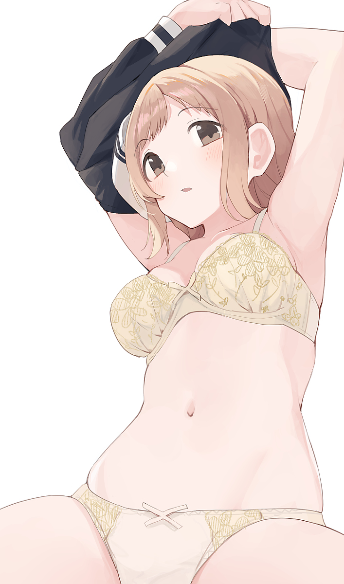 This is a pixiv picture whose title is 櫻木真乃.