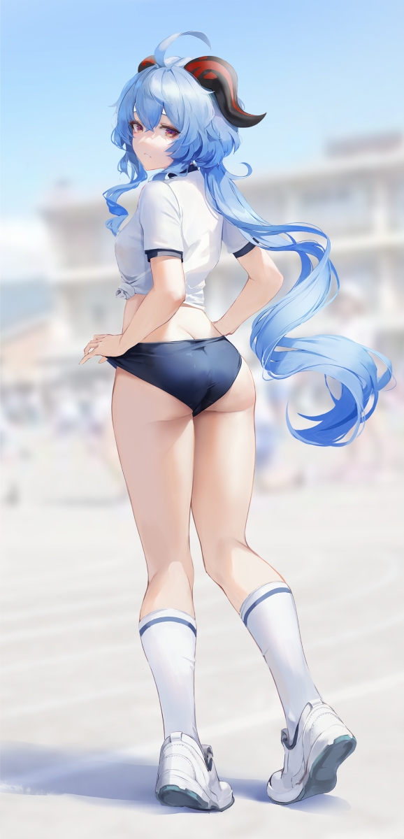 This is a pixiv picture whose title is 運動会.