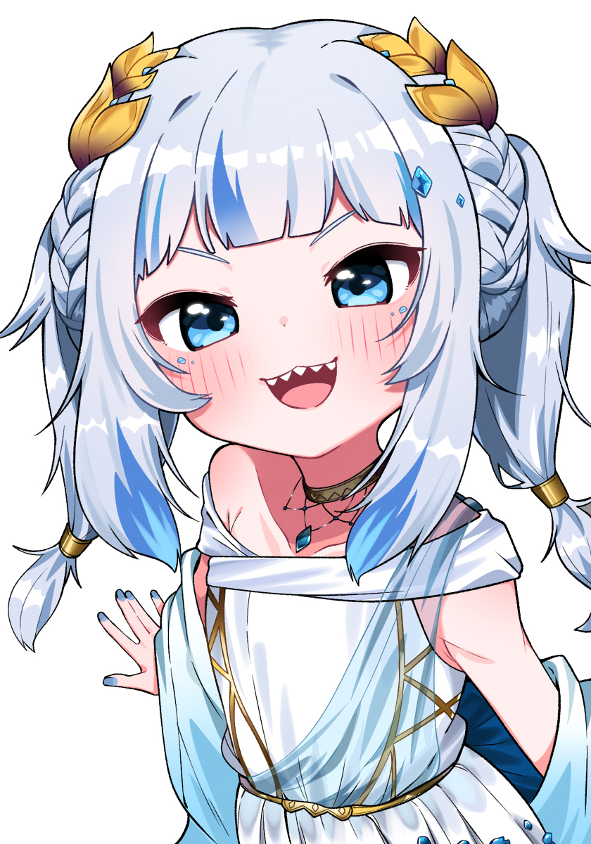 This is a pixiv picture whose title is New Gura.