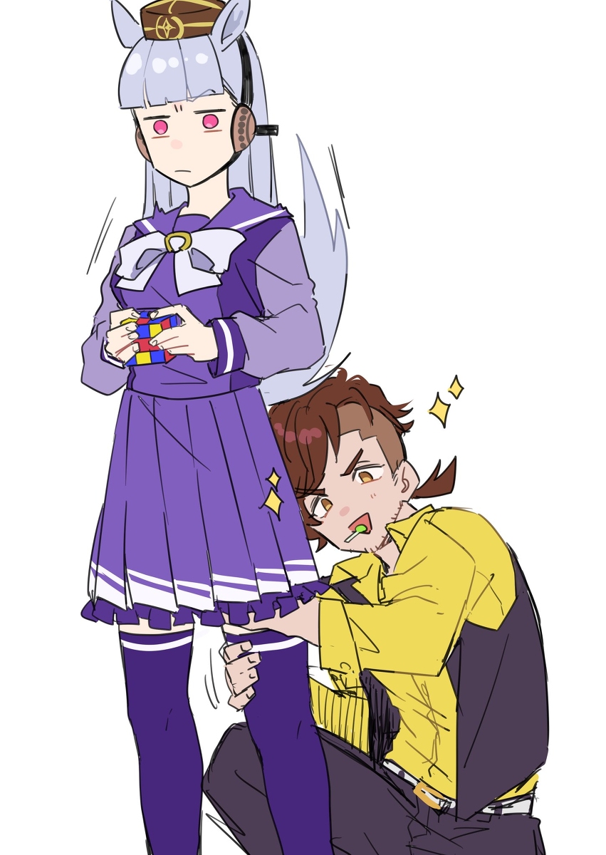 This is a pixiv picture whose title is 良いトモだ！.