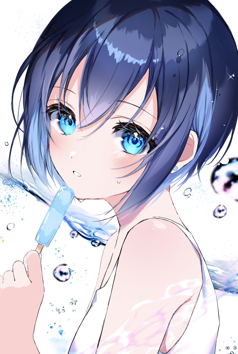 This is a pixiv picture whose title is 無題.