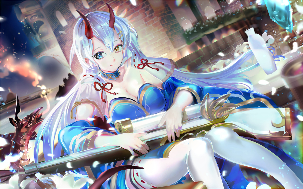 This is a pixiv picture whose title is 夕顔の想い パニリヤ・ザ・リバイバル.