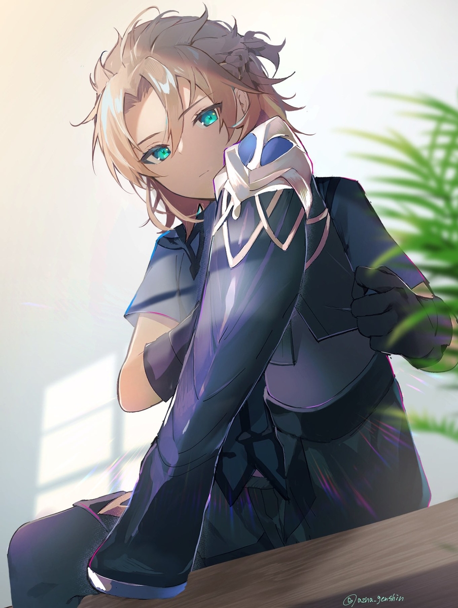 This is a pixiv picture whose title is アルベド.